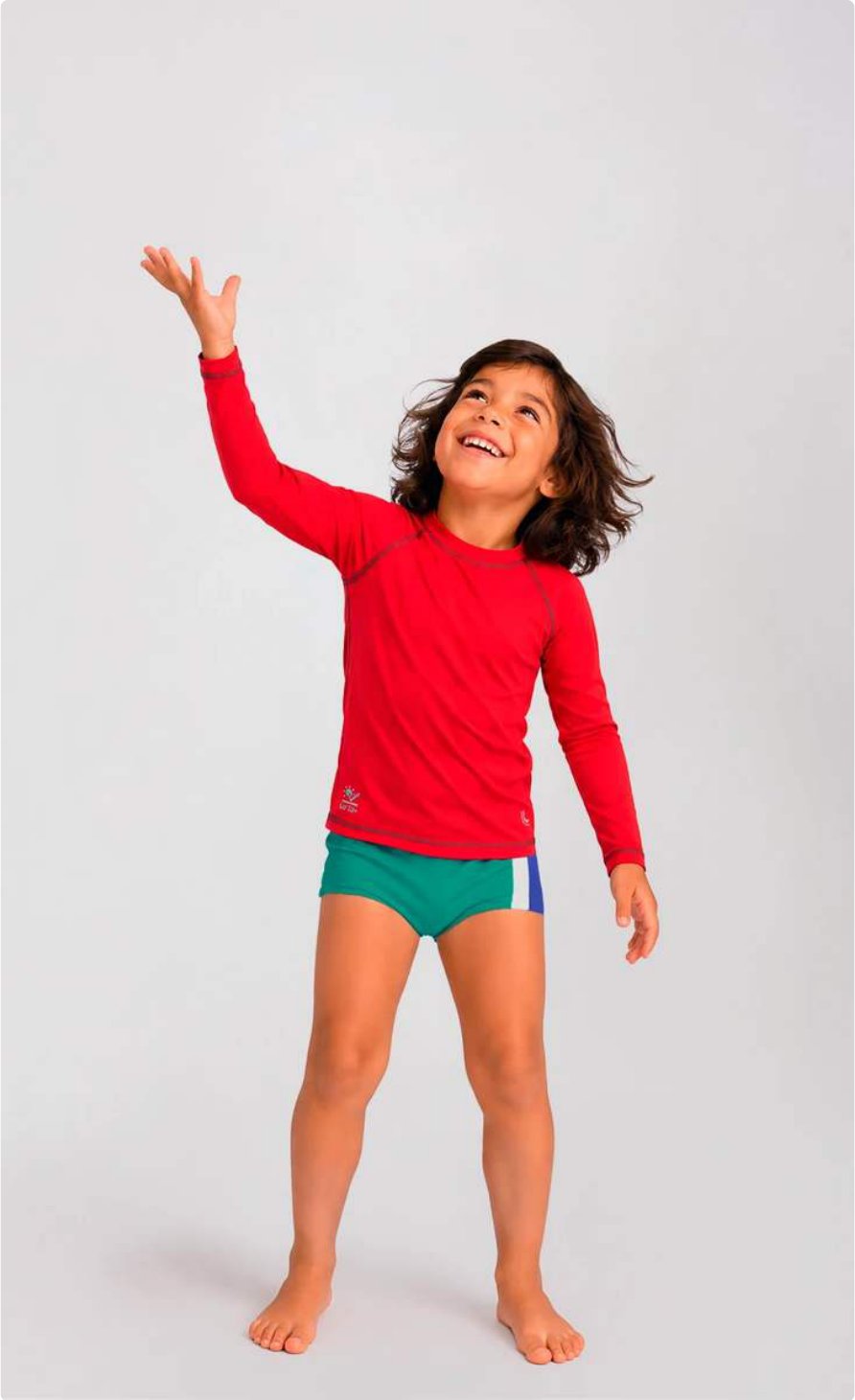 Sunga Beachwear Com Recorte Lupo Kids