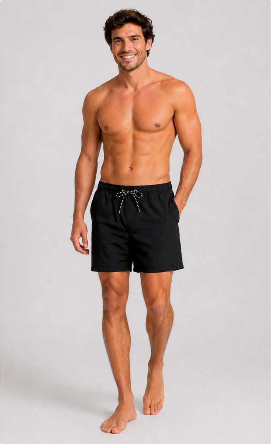 Short Liso Lupo Beachwear