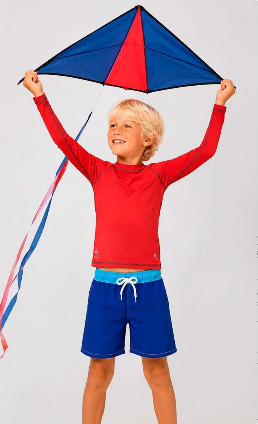 Short Magic Print Beachwear Lupo Kids