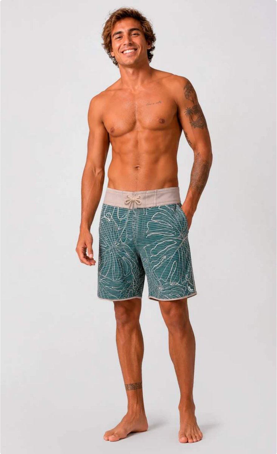 Boardshort Lupo Beachwear com Vivo