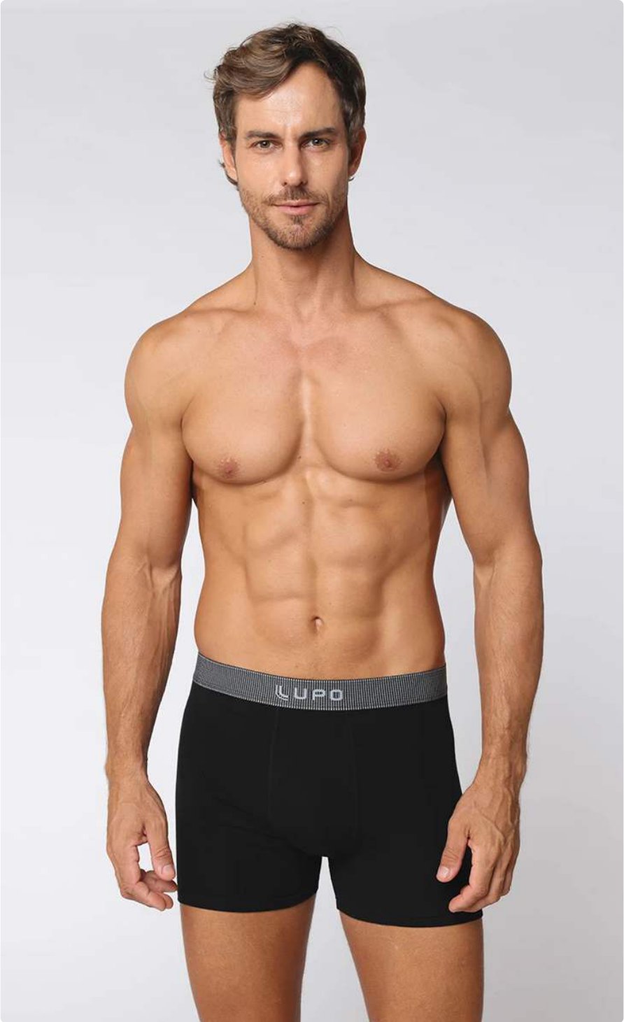Boxer Algodão com elastano