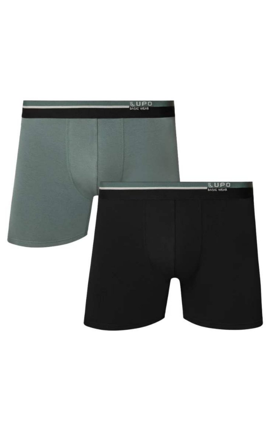 Boxer Algodão com elastano modelagem