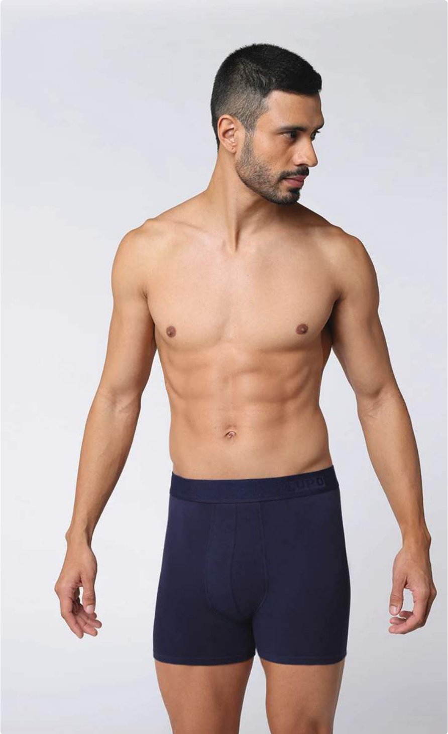 Boxer Algodão com Elastano modelagem