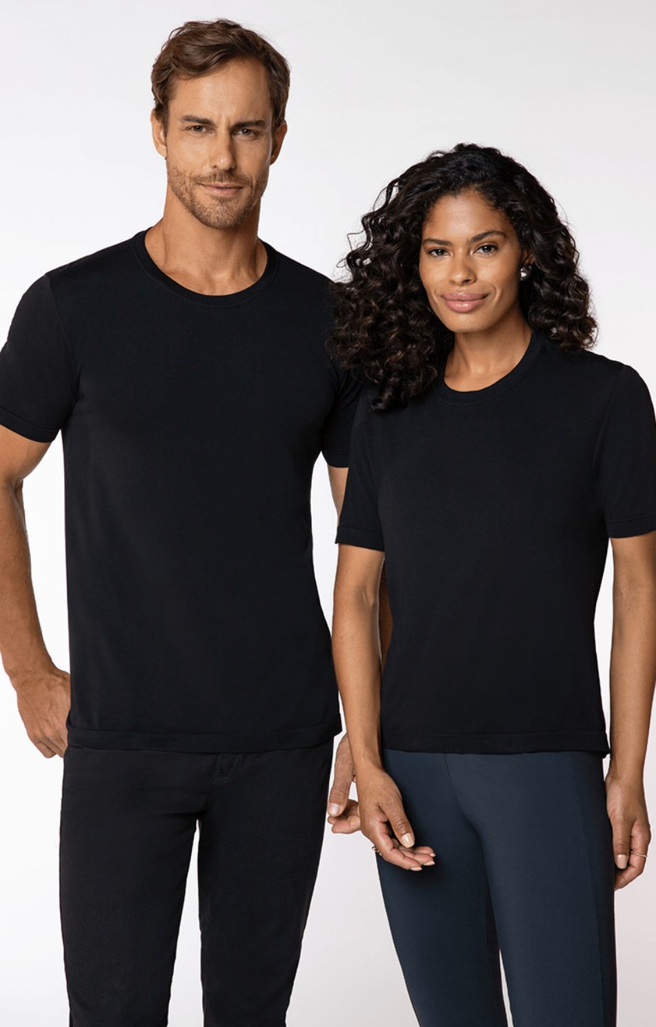 T-shirt Micromodal Unissex Sem Costura