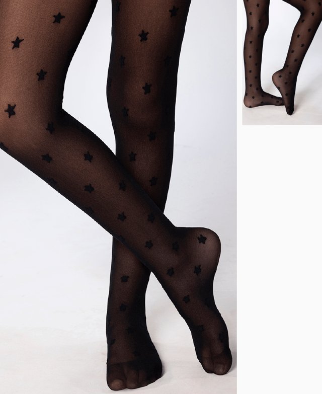 Meia-calça Estrelinhas