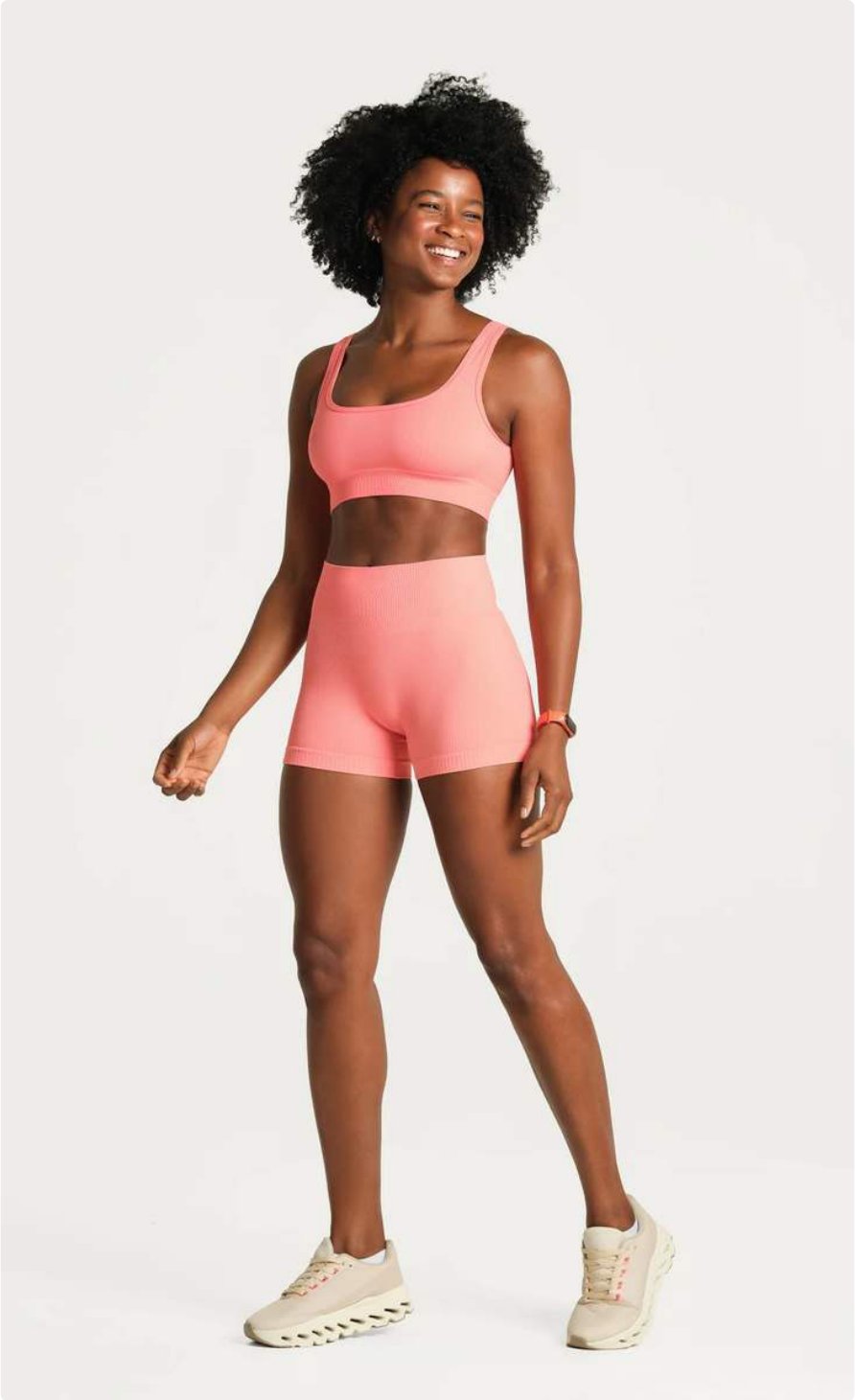 Shorts Canelado Seamless Lupo