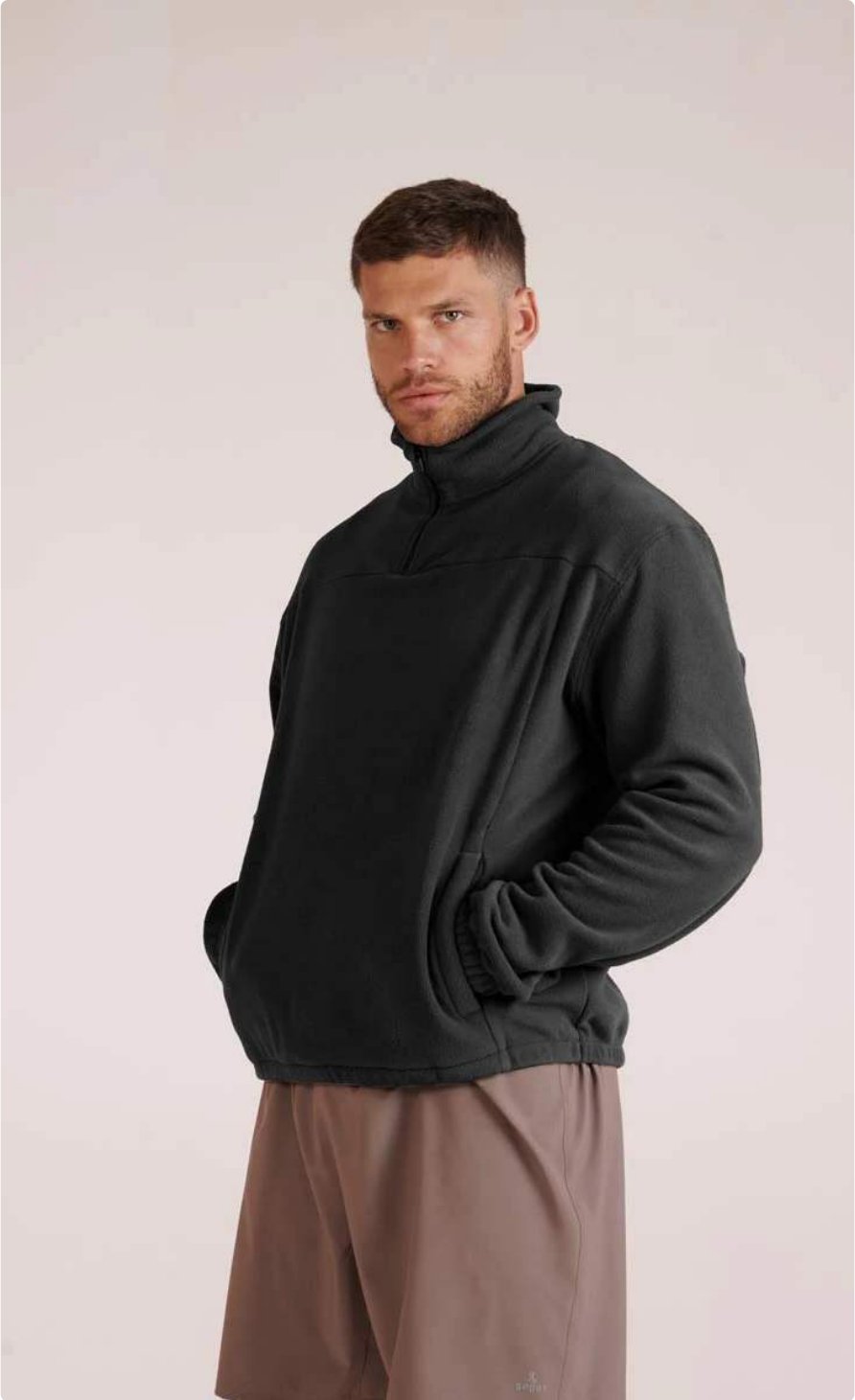 Blusão Fleece Básico Masculino
