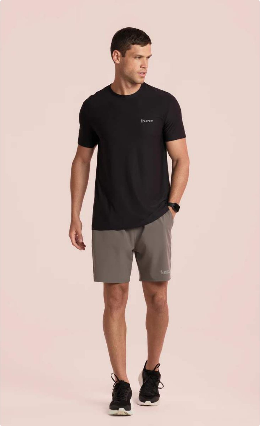 T-Shirt LSport Run Masculina