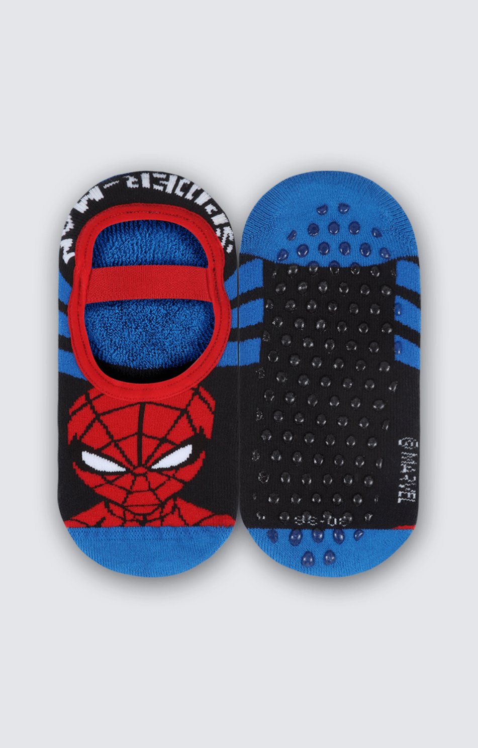 Meia Spider Man KM Sap. Anti.