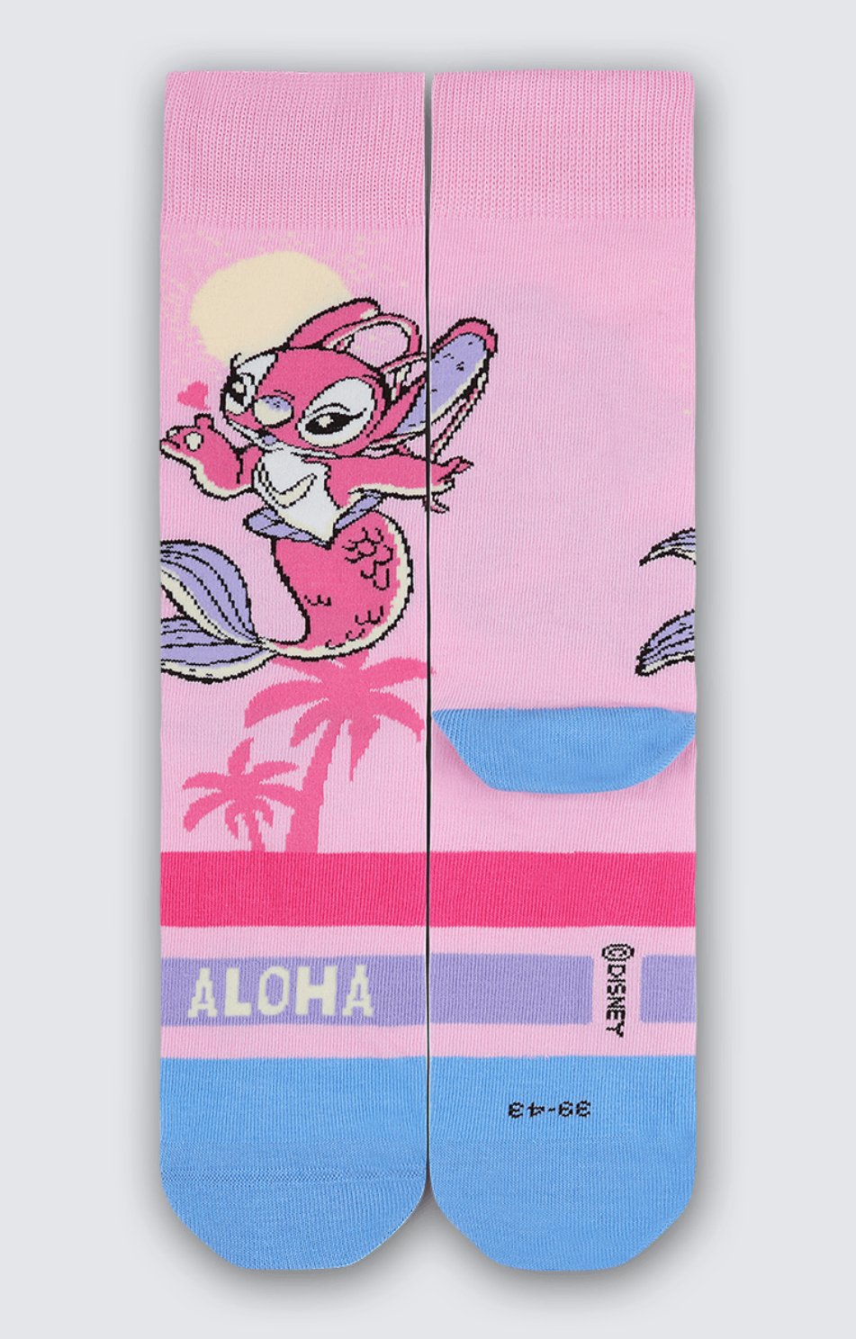 Meia Disney AU Stitch