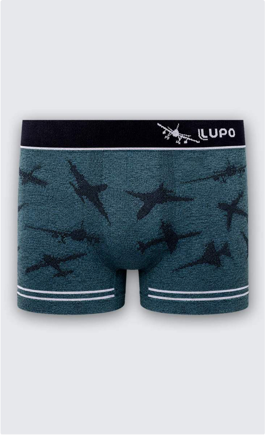 Boxer Lupo Kids Sem Costura